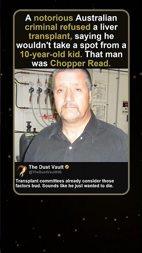 Chopper Read Refused a Liver Transplant to Save a Child