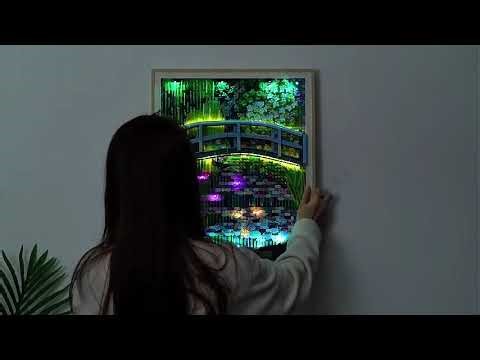 LED Lighting Kit for LEGO® Art Claude Monet – Water Lily Pond (31220) Remote Control Version