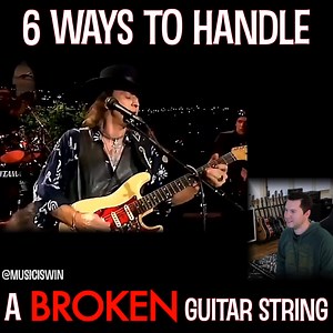539K views · 899 shares | Here are 6 Ways to Handle a Broken Guitar String | Music is Win | Facebook