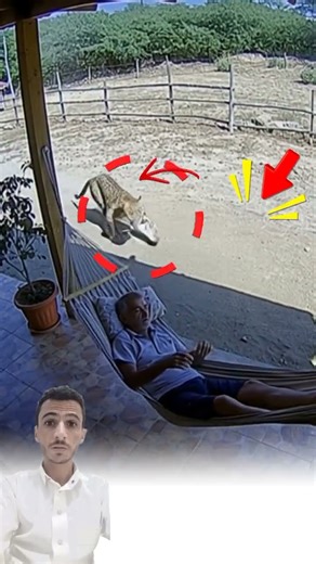 انقذ الله الرجل النائم من بين أنياب الأسد فأوقف هجوم بقدرته الخفية وجعل الرجل يستيقظ بسرعة #stories