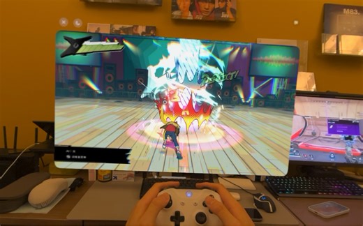 vision pro超低延迟4k100帧畅玩steam上的游戏