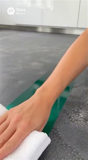 Impossible Floor Cleaning ASMR | One Wipe Transformation
