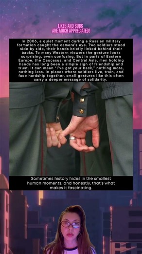 Why These Soldiers Were Holding Hands