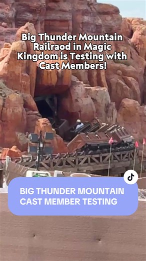 we’re getting closer to getting to ride the wildest ride in the wilderness!!! 🏜️🚂🐐🌵##disneyworld##disneyrides##bigthundermountain##magickingdom##disneyvacation