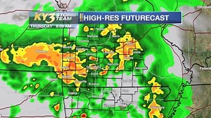 Scattered shower and storm activity is on the radar this morning. Here is a look at your grab and go forecast! | KY3