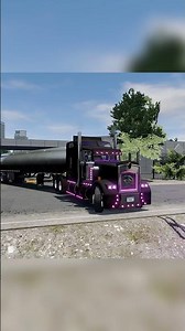 Black and Purple Combination - Truck Simulator Big Rigs