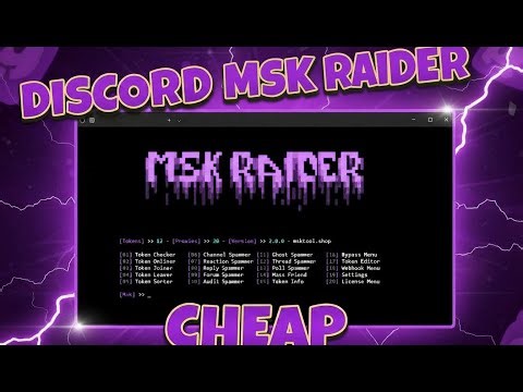 RAIDER TOOL | NO ADMIN NEEDED | RAID TOOL | CHEAP RAIDER TOOL | DISCORD RAIDER TOOL | FREE RAIDER