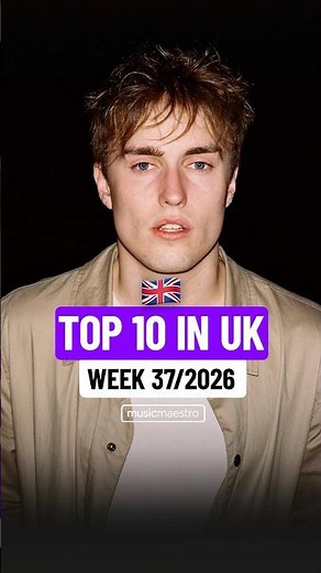🇬🇧 What’s the top song in UK this week?