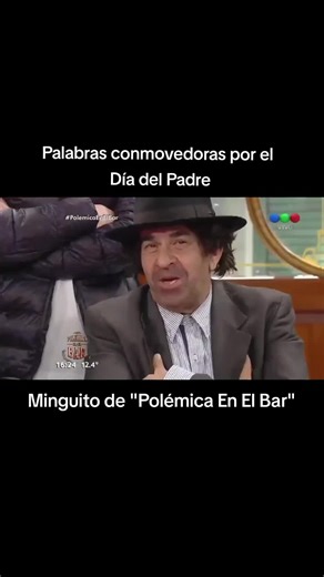 Palabras conmovedoras de Minguito para el Día del Padre