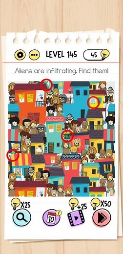 Brain test Level 145 | walkthrough