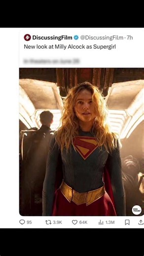 Milly alcock as supergirl ❤️‍🔥🙈 #memes #supergirl #funny #bestmemes