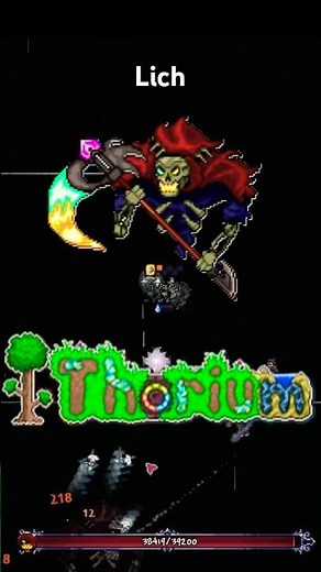 How to Beat Lich in Thorium #gaming #terraria #howto #thorium