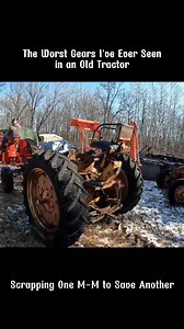 Pull the machine out of its place#restoration #willitrun #recovery #old #engine #tractor #repair #truck #tiktok #fyp | Willitrun