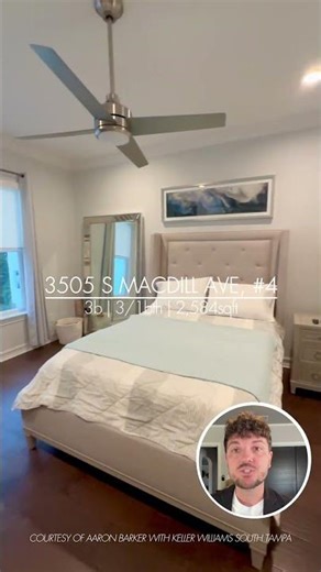 INSIDE A LUXURY SOUTH TAMPA TOWNHOME | ONE BLOCK FROM BAYSHORE!