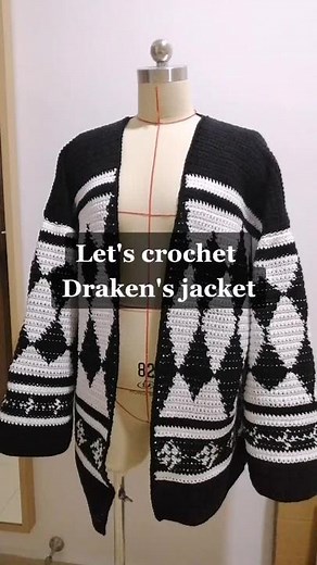 Crocheting Draken's Jacket Tutorial | Tokyo Revengers Cosplay