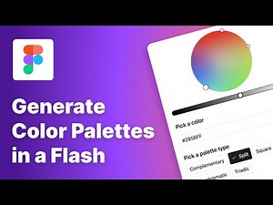 Figma's New Color Wheel Palette Generator Plugin