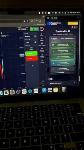 Pocket Option AI Trading Bot | Live Trading Signals 2026 #trading #ai #bot