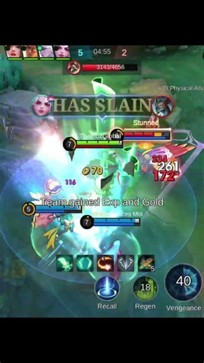 Not bad My Thamuz exp 🤔🔥 s9 #mlbb #shorts