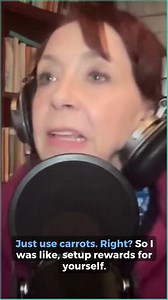 As a reinforcement for behavior, reward is 51 times more powerful than punishment. And if you think that only applies to training animals, think again! In this episode of Bewildered: How to Get Started, Martha and Ro talk about the best ways to motivate ourselves when we struggle to transition from one activity or task to another. They advocate for setting rewards for yourself—as Martha puts it, “Just use carrots!”—because although the culture teaches us to punish ourselves, that approach just d