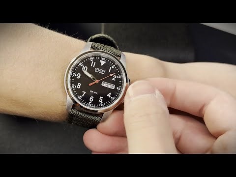CITIZEN ECO-DRIVE BM8180-03E - The best $100 watch? Unboxing and review.