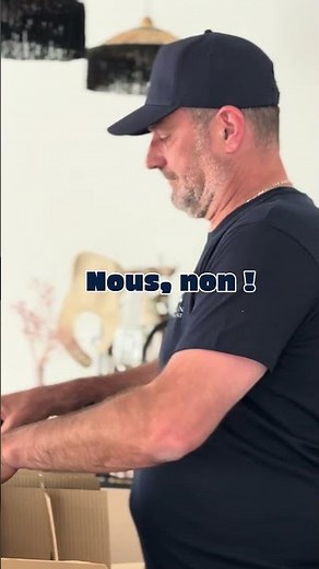 Carton à vaisselle de déménageur #demenagement