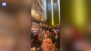 'We want refund!' Angry cruise passengers chant and protest