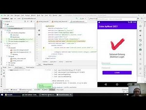 Android Studio - Membuat Tampilan Login dengan Layout Linear