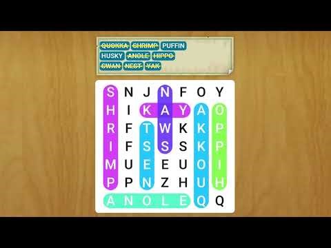 Word Search Hidden Words