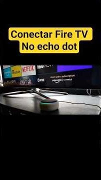 Como conectar o Fire TV na echo dot com Alexa