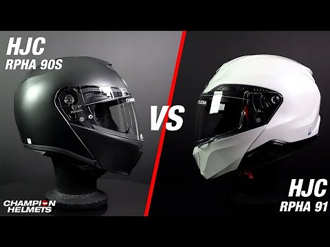 HJC RPHA-91 Versus HJC RPHA-90S - ChampionHelmets.com