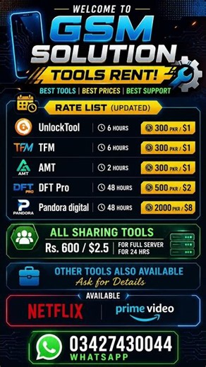 Unlock Tool | DFT pro Tool Rent | Pandora Tool | how to bypass iphone #iphoneicloud
