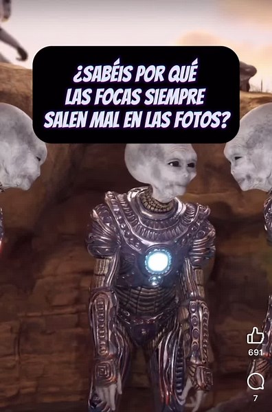 Chistes malos sobre aliens y focas desenfocadas