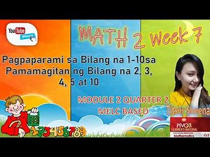 MATH 2 QUARTER 2 WEEK 7 Pagpaparami sa Bilang na 1, 2, 3, 4, 5 at 10 GRADE 2 MODULE 2 MELC BASED