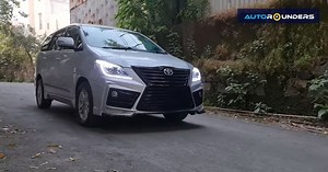 Toyota Innova modified into Type 4 with Lexus kit looks neat [Video]