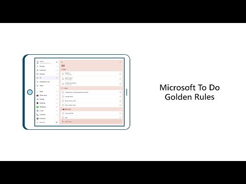 The golden rules of task management with Microsoft To Do