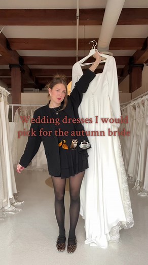 Storybook Wedding Dress in Painted Tulle and Lace