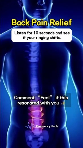 Back Pain frequency healing #frequencyhealing #soundtherapy #energyhealing