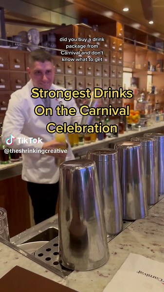 What’s your go-to drink? #cruise #cruiselife #carnivalcruise #travelt... | drinks