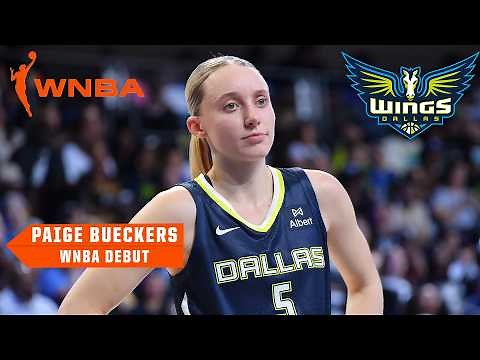 Paige Bueckers WNBA debut HIGHLIGHTS ▶️ | WNBA on ESPN