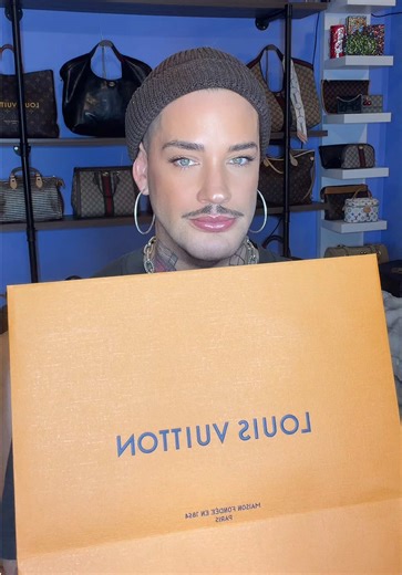 Unboxing a Louis Vuitton Bag and Valentino Perfume