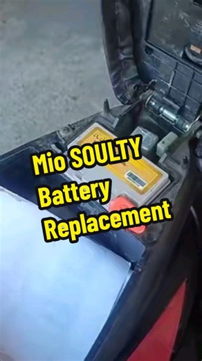Mio Soulty Motorcycle Battery Replacement Guide