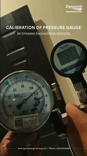 Calibration of Pressure Gauges with a Calibrated Digital Pressure Gauge