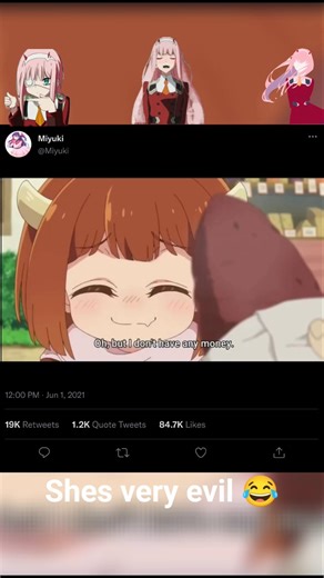 she's a very cute demon #anime #animeclips #animevideos #animereels #animemoments