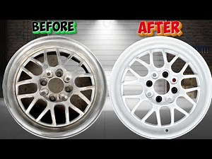 How to Paint Alloy Wheels | Alloy Wheels Restoration | Alloy Wheels Repair and Refurbishment