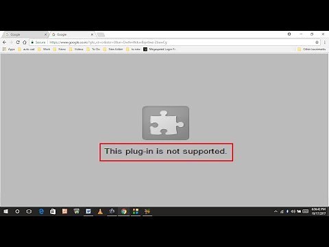 How to Fix This Plugin is Not Supported Error in Google Chrome