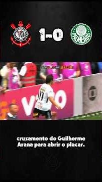 Corinthians beat Palmeiras and surge ahead in the Brazilian Championship standings.