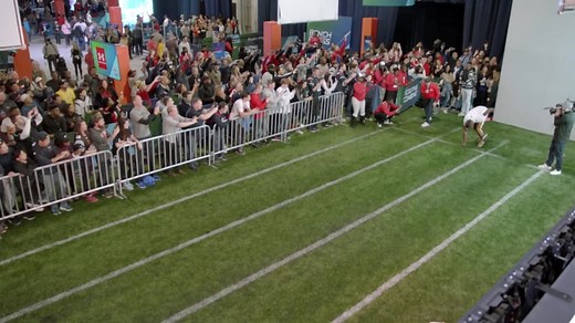 Game Recognize Game: Usain Bolt, Kansas City Chiefs wide receiver Tyreek Hill battle in speed challenges