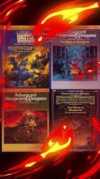 These AD&D Modules Were CRAZY HIGH-LEVEL! #shorts #ttrpgs #dungeonsanddragons #adnd