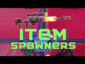 How to use item spawners in fortnite creative