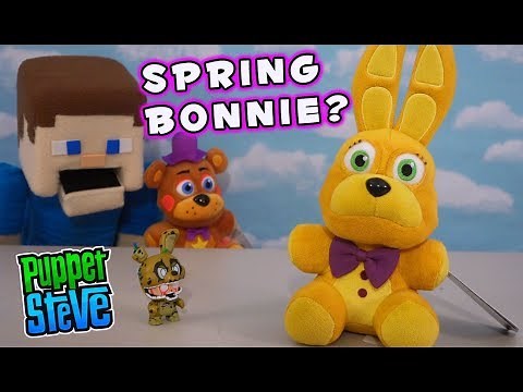 Five Nights at Freddy's SPRING BONNIE Funko Exclusive FNAF Plush!